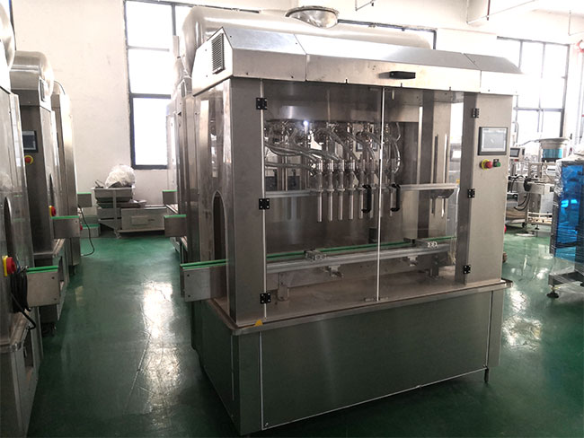 星火膏體灌裝機設備展示